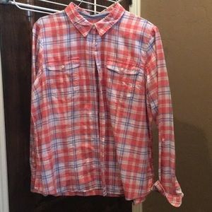 Flannel button up